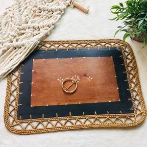 •Gold Circle Hair Pin•